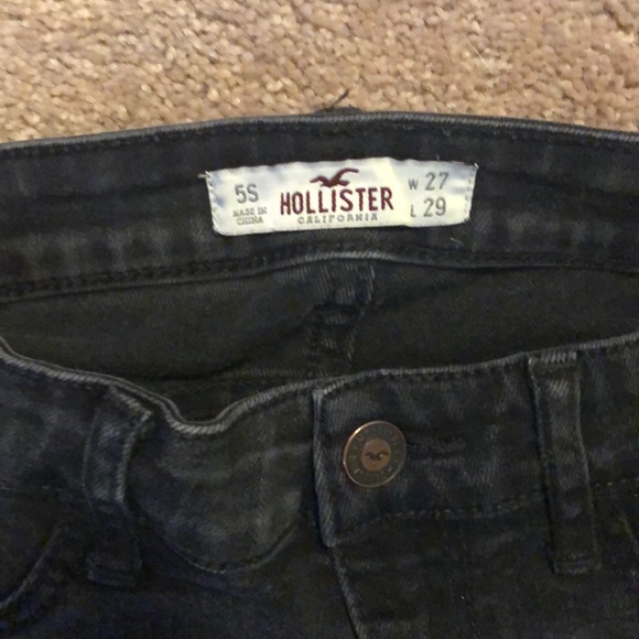 Black mid waist skinny jeans - Picture 2 of 2